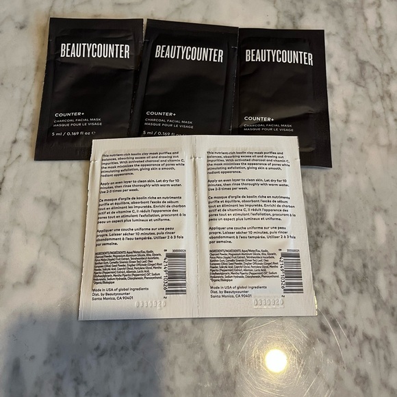 Beautycounter Charcoal Mask 5 sample packs - Picture 3 of 3